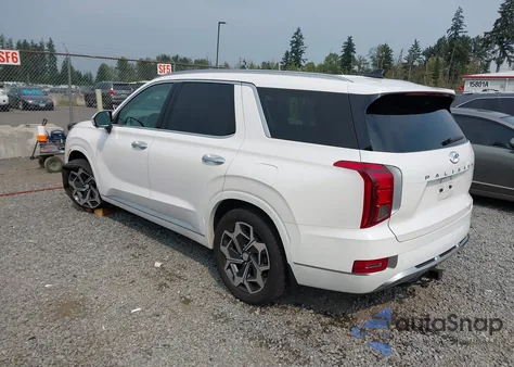 2022 Hyundai Palisade Calligraphy from USA, damaged, VIN KM8R7DHE6NU423137